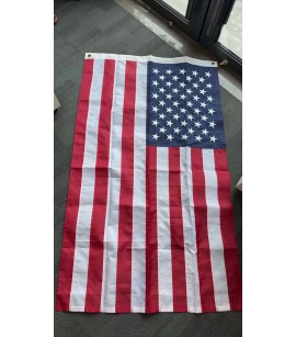 3 x 5 FT Outdoor Heavy Duty Nylon US Flags with Embroidered Stars. 10000 Units. EXW Los Angeles